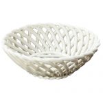 microwave-safe ceramic woven basket