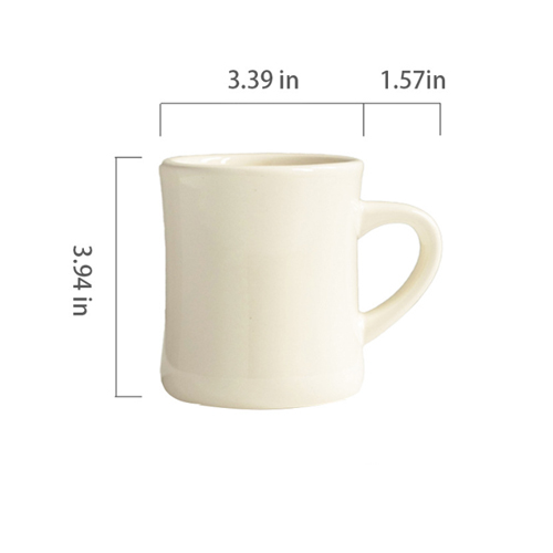 bulk sale 380ml ceramic coffee cup