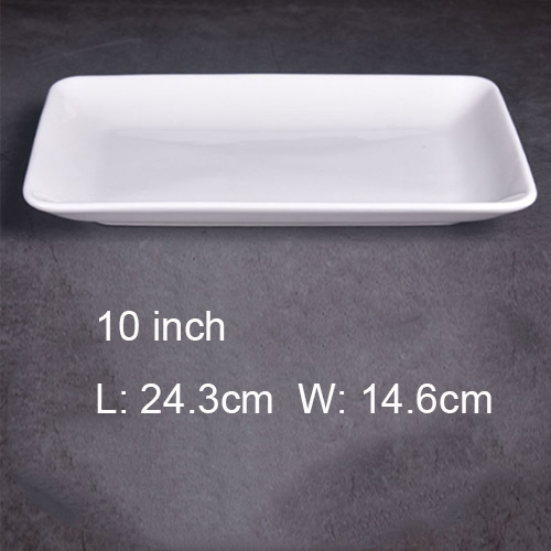 wholesale 10inch rectangular platter