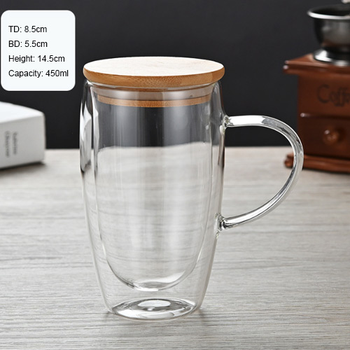 450ml glass coffee mugs wholesale