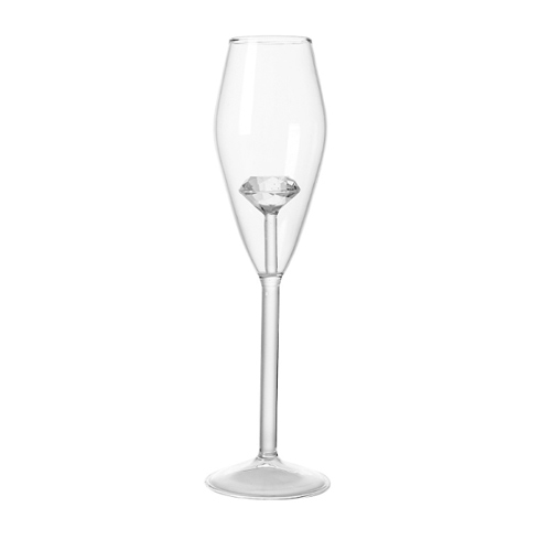 diamond design wine champagne glass wholesale