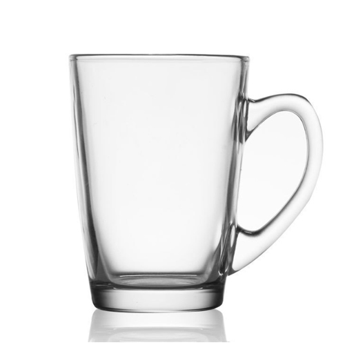 glass beer cups with handle