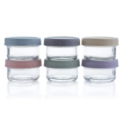 70ml small glass containers with PP lids