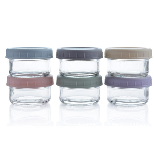 70ml small glass containers with PP lids