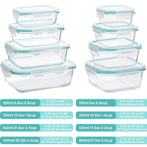 bulk glass containers with personalized lids