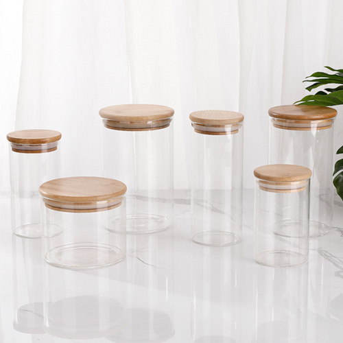 wholesale glass canister jars