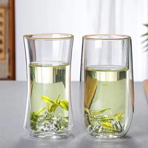 insulation mountain shape High Borosilicate Glass cups