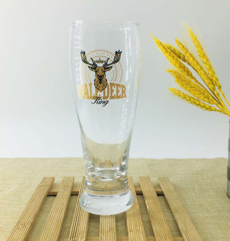 custom logo beer glass wholesale