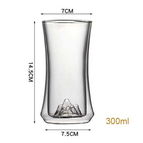 double-wall glass cups