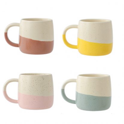 400ml coffee mugs with speckcles