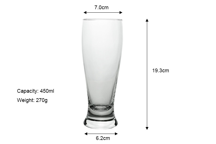 wholesale beer glass 16oz