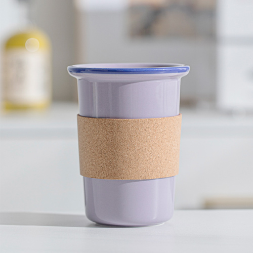 16oz ceramic office mugs with polyurethane cover