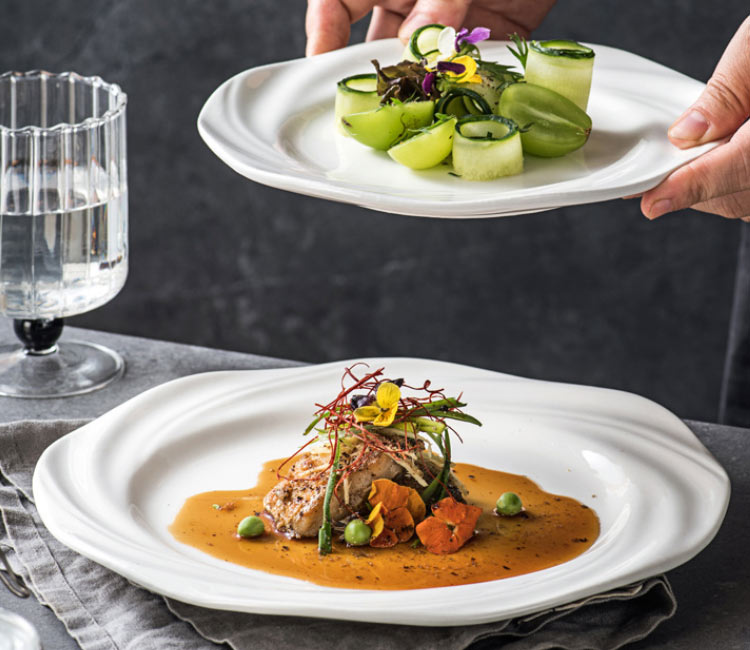 simple style tableware plates wholesale