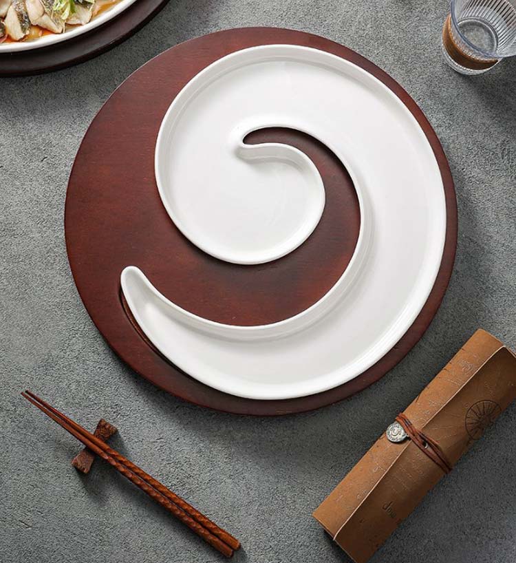 bulk buy white plates for hotel use