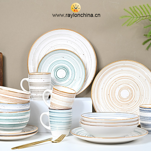 raylon enterprise ceramic dinner plates and mugs