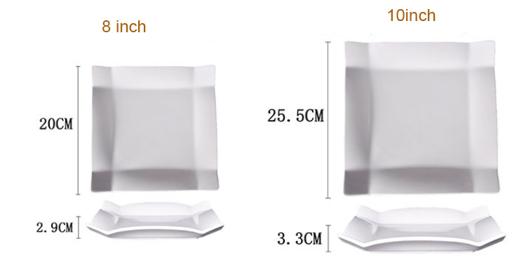 white porcelain dinner plates for sale