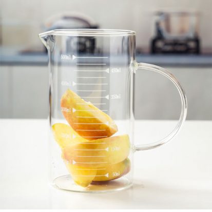 high borocilicate glass milk cup for sale