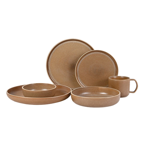 CF137-S006 20pcs reactive glazed tableware set
