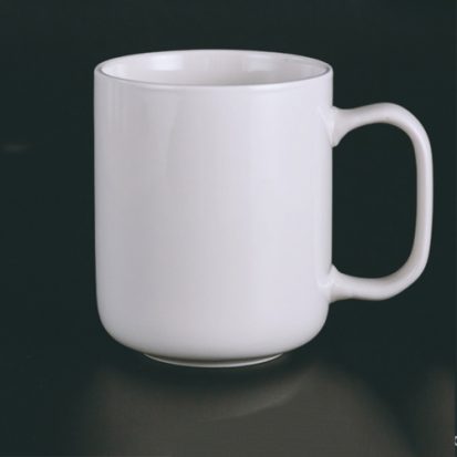 pure white 11oz ceramic mugs for sale