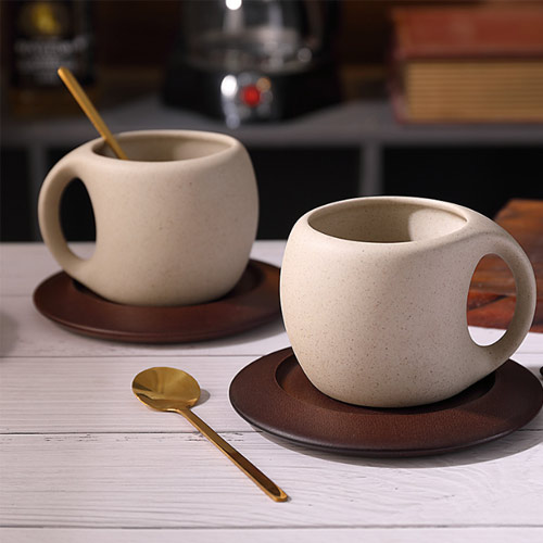 250ml ceramic coffee cup set wholesale