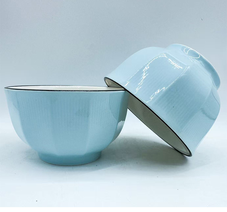 Food-safe ceramic bowls
