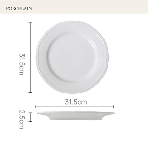 wholesale wedding ceramic plates 10inch