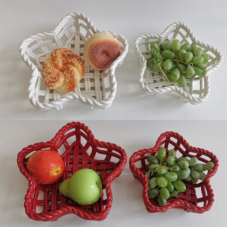 woven ceramic plates for sale