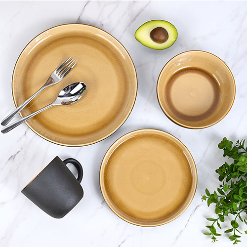 16pcs stoneware dinnerware set