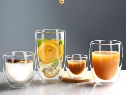 double-wall coffee glass for sale