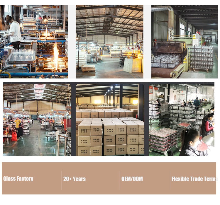 glassware OEM factory in China
