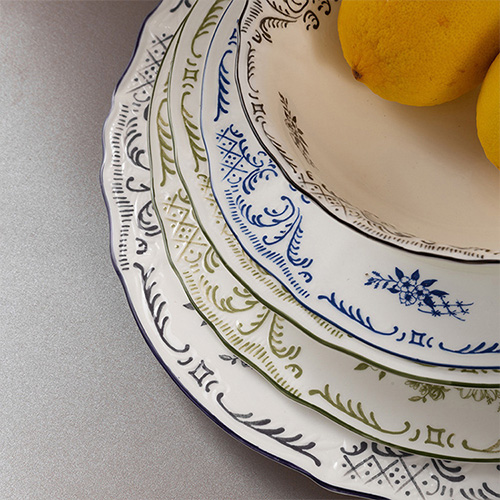 Vintage Ceramic Dining Plate