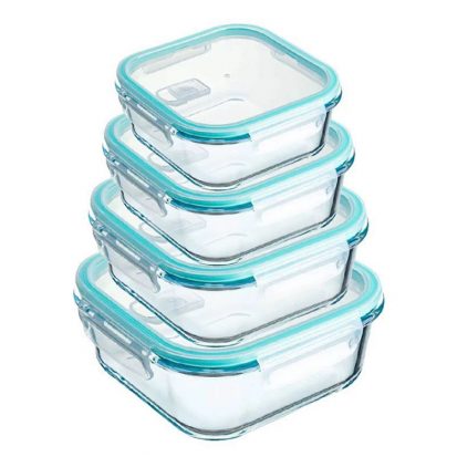 24-Piece Glass Food Storage Set