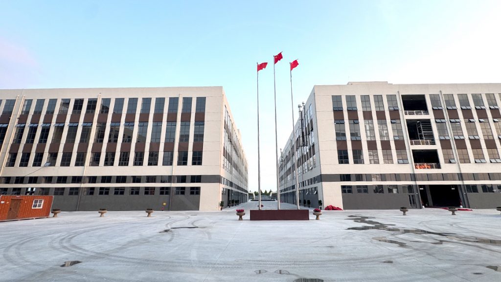 Exterior of Raylon’s new modern ceramic factory